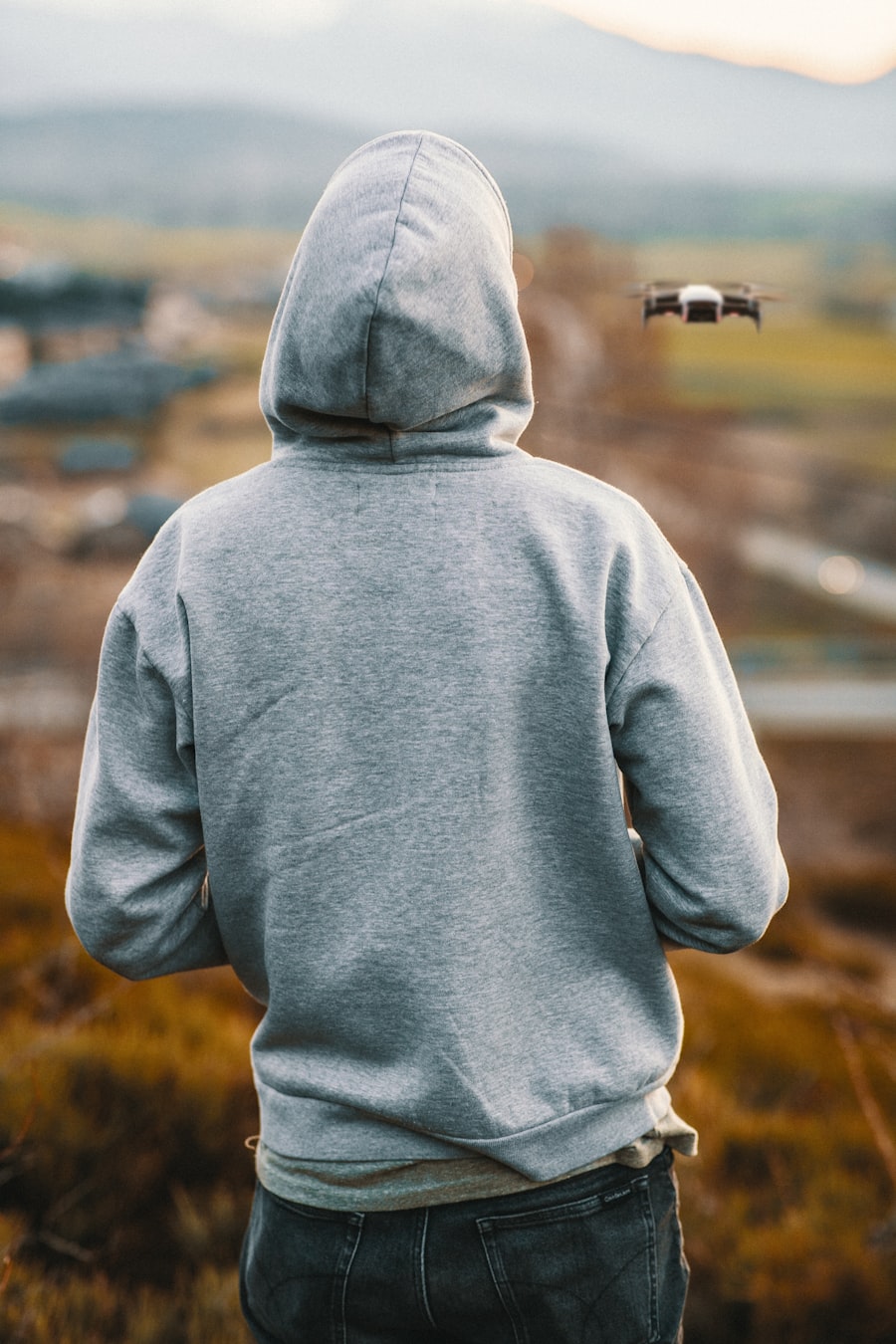 Concrete heavyweight hoodie on a flat lay